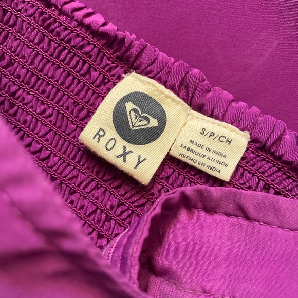 Roxy Strapless Purple Dress - Picture 4 of 4